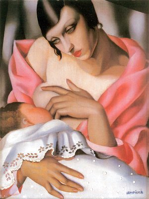 Tamara de Lempicka (inspired by) - Maternity, 1928
