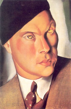 Tamara de Lempicka (inspired by) - Portrait of the Count of Furstenberg Herdringen, 1928