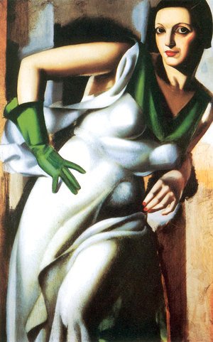 Woman with a Green Glove, 1928