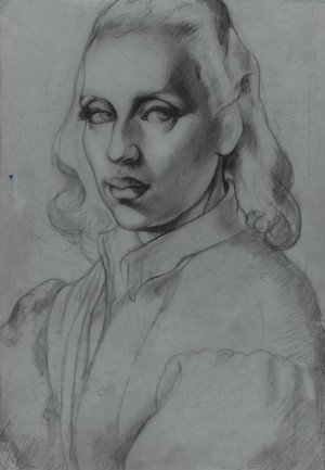 Tamara de Lempicka (inspired by) - Self-Portrait