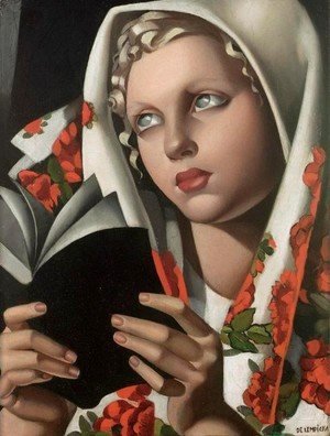 Tamara de Lempicka (inspired by) - Polish Girl (La Polonaise)