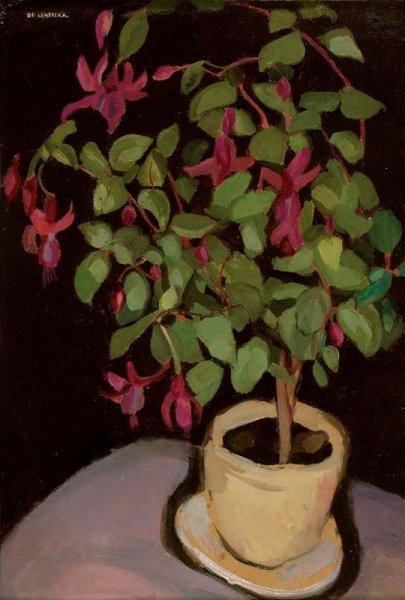 Pot of Fuchsias (Le pot de fuschias)