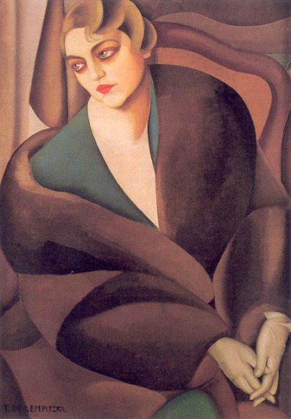 Portrait of Baroness Renata Treves, 1925