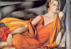 Woman in a Yellow Dress, 1929